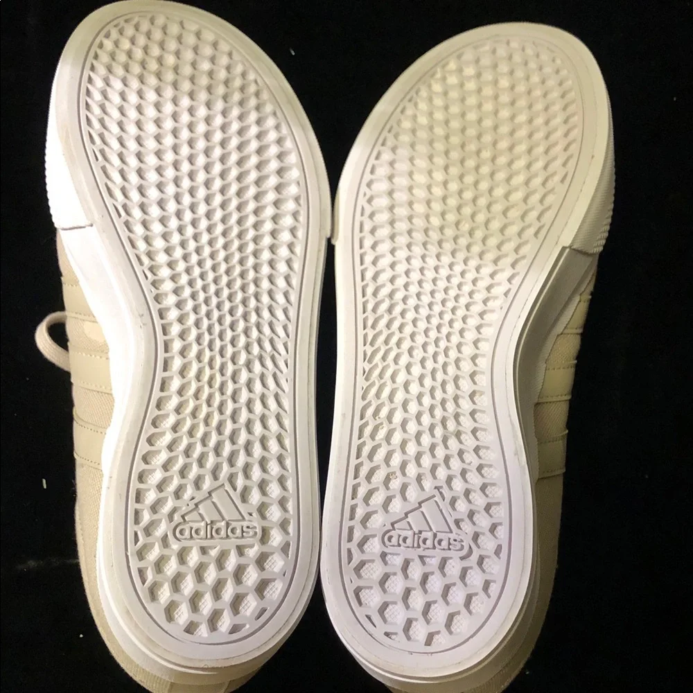 Adidas Womens Bravada 2.0 canvas platform sneakers 6